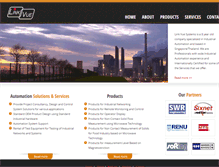 Tablet Screenshot of linkvuesystems.net